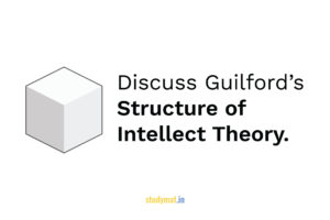 Read more about the article Guilford’s Structure of Intellect Theory.