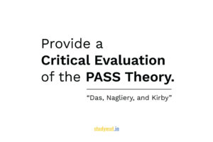 Read more about the article Critical Evaluation of the PASS Theory.