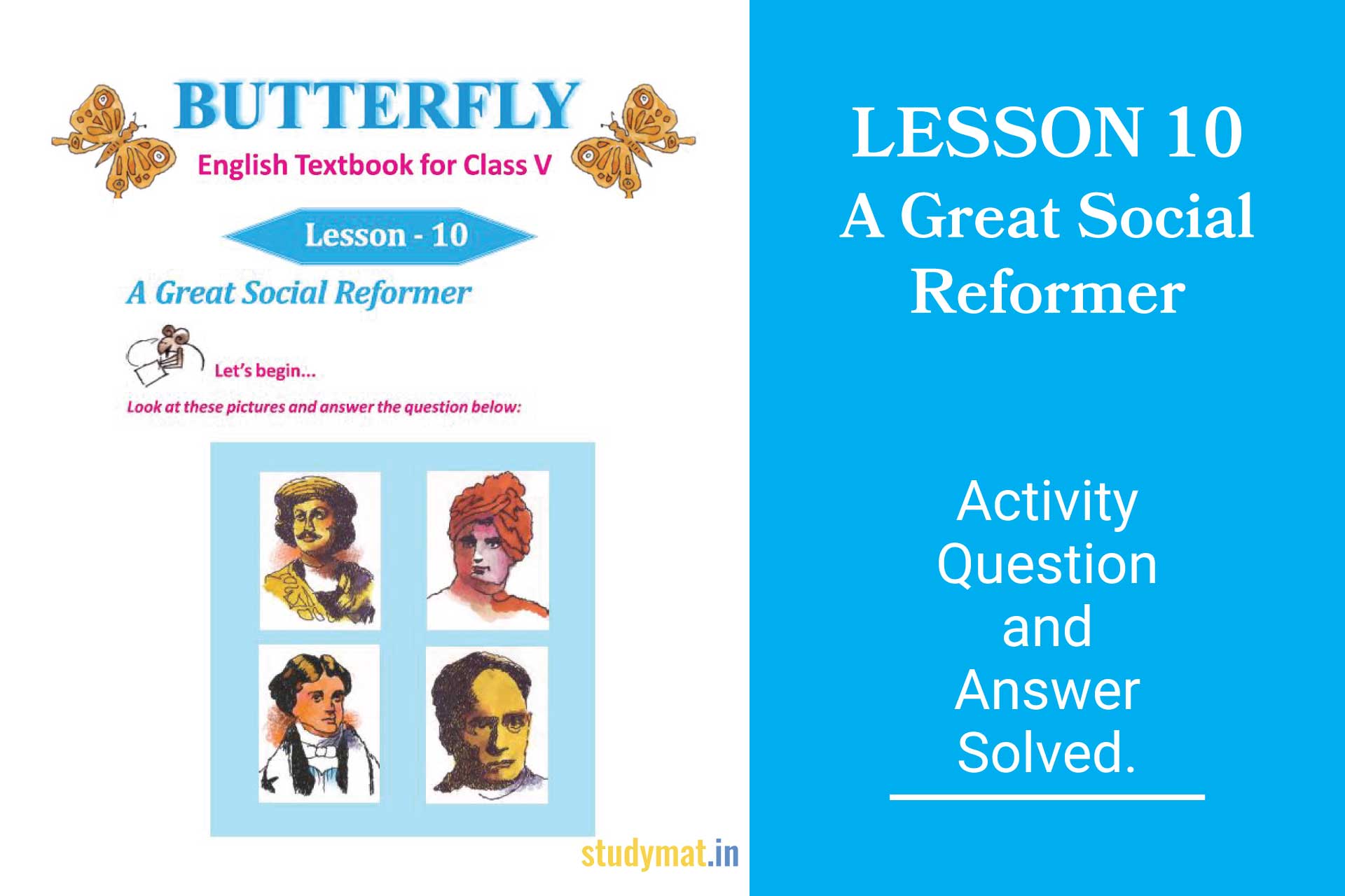 A Great Social Reformer - Question & Answer