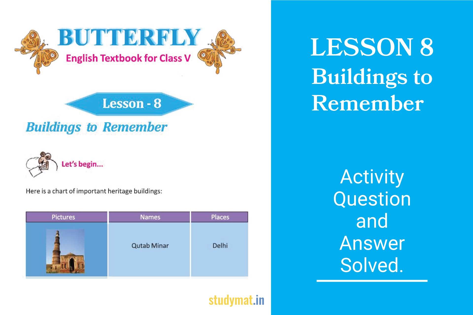 Building to Remember - Question & Answer