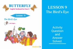 Read more about the article The Bird’s Eye | Lesson 9 | Question & Answer | Class 5 | Butterfly