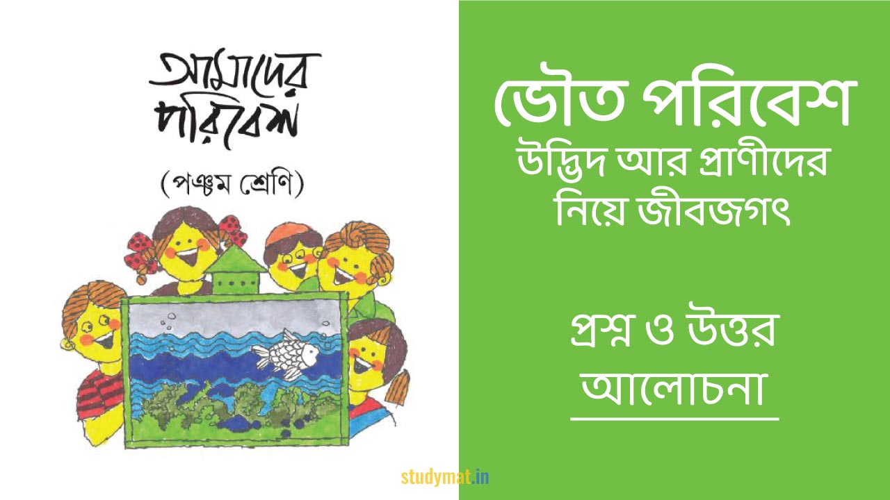 ভৌত পরিবেশ - উদ্ভিদ আর প্রাণীদের নিয়ে জীবজগৎ | প্রশ্ন ও উত্তর