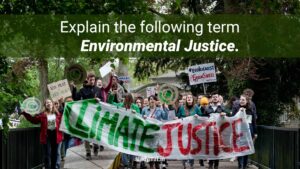 Environmental Justice.